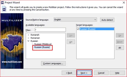 Ahogy Russify programot