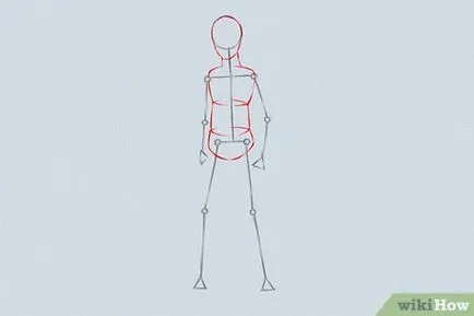 Hogyan kell felhívni az emberi test anime stílus (ízületek kis háromszög) Hogyan kell felhívni az emberi test a stílus anime