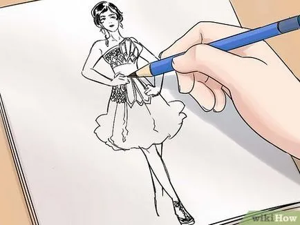 Hogyan kell felhívni a divat vázlatok (vázlatok) Hogyan kell felhívni a divat vázlatok
