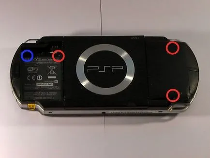 Hogyan szétszedni a játékkonzol Sony PSP 1003 - blogofolio Romana Paulova (PSP 1003) Hogyan szétszedni a játékkonzol Sony PSP 1003 - blogofolio Romana Paulova