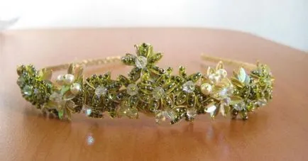 Hogyan készítsünk egy tiara kezük 1 (a kezüket) Hogyan készítsünk egy tiara kezüket 1