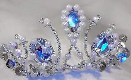 Hogyan készítsünk egy tiara kezük 1 (dekoráció) Hogyan készítsünk egy tiara kezüket 1