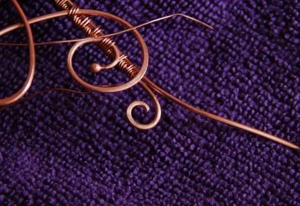 Hogyan készítsünk egy tiara drótból kezeddel (vezetékes) Hogyan készítsünk egy tiara drótból kezével