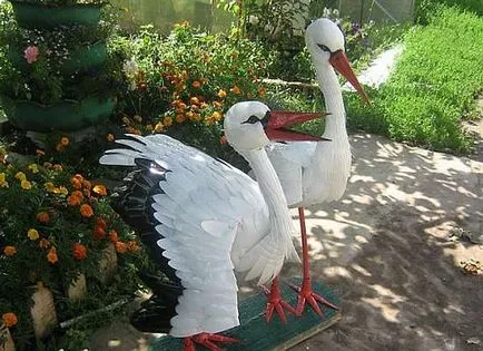 Hogyan, hogy a gólya kert - köze kezüket