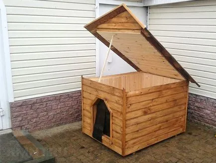 Hogyan készítsünk egy kennel a kutya a saját kezével