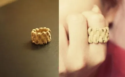 Hogyan készítsünk egy gyűrűt a kezét 9 mesterkurzusokat lépésről lépésre fotók és videó (lépésről lépésre bemutató) Hogyan készítsünk egy gyűrűt a kezét 9 mesterkurzusokat lépésről lépésre fotók és videók