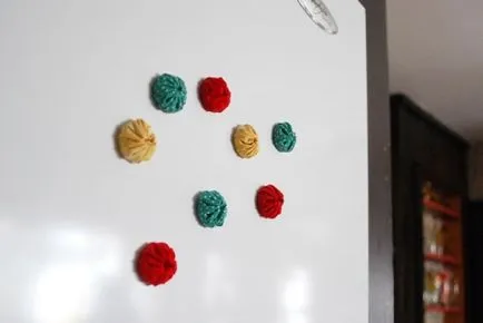 Hogyan készítsünk hűtőmágnesek kezük 10 körökre órák fotók és ötletek inspirációt