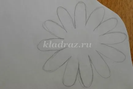 Hogyan készítsünk egy százszorszép papírból kezével szakaszokban fényképes kezdőknek (fotó) Hogyan készítsünk egy százszorszép papírból kezével szakaszokban fényképes kezdőknek