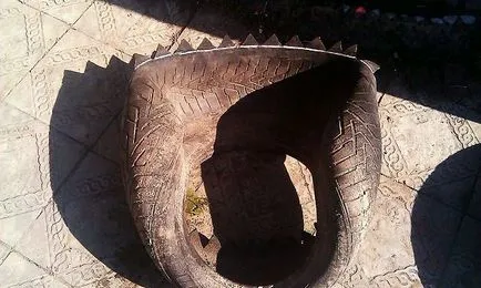 Hogyan készítsünk egy váza ki a gumiabroncs a kezét lépésről lépésre, fotó, videó (do) Hogyan készítsünk egy váza ki a gumiabroncs a kezét lépésről lépésre, fotó, videó