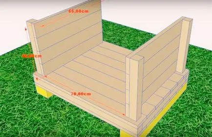 Hogyan készítsünk egy meleg kennel a kutya rajzok, fotók