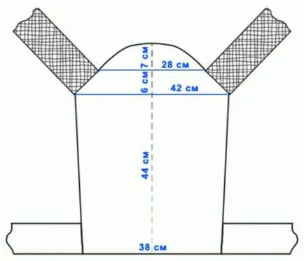 Hogyan készítsünk egy hevedert csecsemőknek kezüket minta