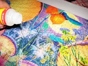 Hogyan ragasztó a puzzle a képen, az otthoni módszer () Hogyan ragasztó a puzzle a képbe a hazafelé