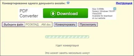 Hogyan kell menteni szót dokumentumot PDF