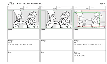 Hogyan hozzunk létre egy sor „The Simpsons” - jelentés
