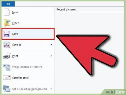 Hogyan kell menteni a fájlokat