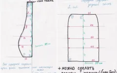 Hogyan varrni héjak autó kezével minta
