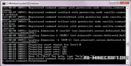 Hogyan hozzunk létre egy Minecraft szerver windows