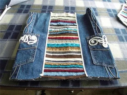 Hogyan kell varrni egy táskát a régi farmer kezüket (a PM-ben a gyermekek számára) minták, videó, stb
