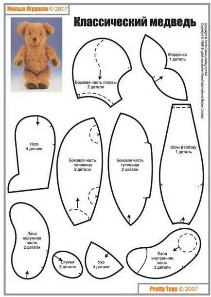 Hogyan kell varrni egy medve