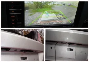 Hogyan kell telepíteni a tolatókamera, hogy az autó a kezével