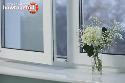 Hogyan szigeteljük műanyag ablak kezével