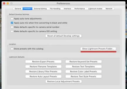 Hogyan kell beállítani az előre beállított Lightroom