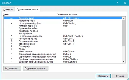 Hogyan lehet a Word em dash
