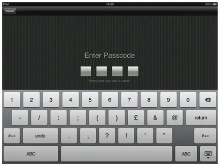 Hogyan lehet visszaállítani a jelszót iPad