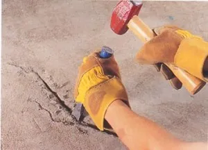 Hogyan zárjuk repedések a beton és a fa padló (fa) Hogyan zárjuk repedések a beton és fa padló