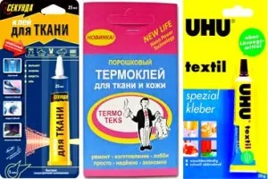 Ragasztó szövetekben, ahol vásárolni - hogyan lehet a saját kezét