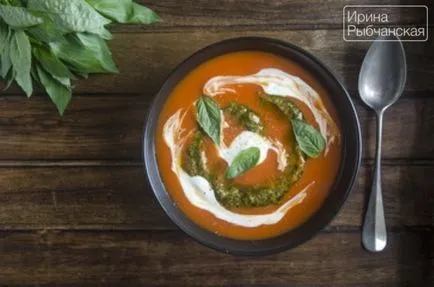 A klasszikus recept paradicsomleves püré a gyűjteményemben