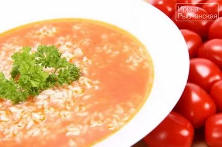 A klasszikus recept paradicsomleves püré a gyűjteményemben