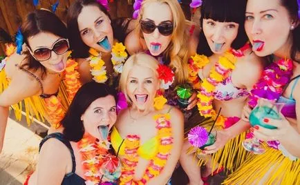 Jelmezek Hawaii party