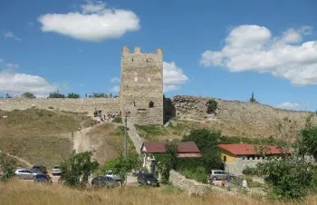 Krím - félszigeten, nyaldosták két tenger (a part) Krím - félszigeten, nyaldosták két tenger