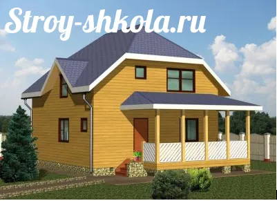 A tető a kéz - épület ügyességi iskola (tető kezével) Tető kezével - az iskola épületében készség