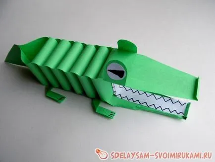 Krokodil papír, a mester osztályt saját kezűleg