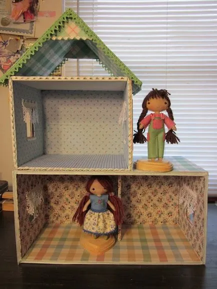 Dollhouse kezét, hogyan kell egy házat babák, rajzok (báb) Dollhouse kezét, hogyan kell egy házat babák, rajzok