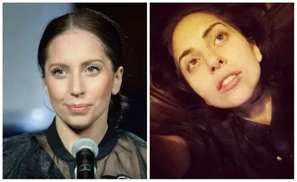 Lady gaga smink nélkül, egy fotózásra természetes mejk APOM