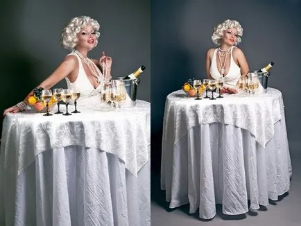 Lady büfé, hogyan kell rendezni az eredeti módszer