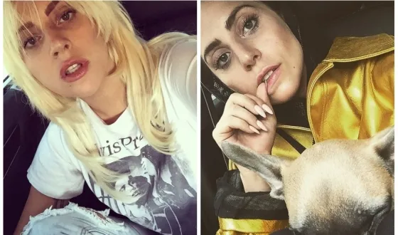 Lady gaga smink nélkül, egy fotózásra természetes mejk APOM