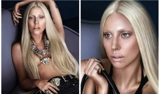 Lady gaga smink nélkül, egy fotózásra természetes mejk APOM