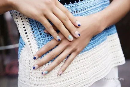 Manikűr Fashion Nails 2017 fő tendenciákat és fotók
