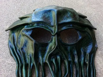 Maszk Cthulhu bőr kozhanyemysli