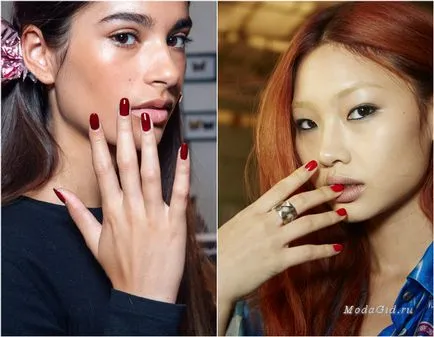 Manikűr Fashion Nails 2017 fő tendenciákat és fotók