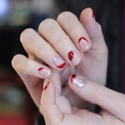 Manikűr Fashion Nails 2017 fő tendenciákat és fotók