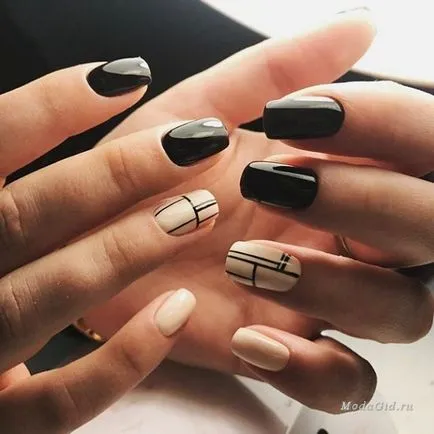 Manikűr Fashion Nails 2017 fő tendenciákat és fotók