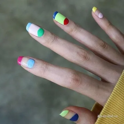 Manikűr Fashion Nails 2017 fő tendenciákat és fotók