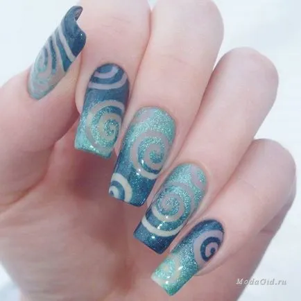 Manikűr Fashion Nails 2017 fő tendenciákat és fotók