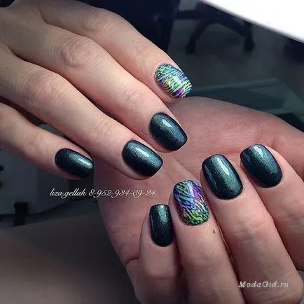 Manikűr Fashion Nails 2017 fő tendenciákat és fotók