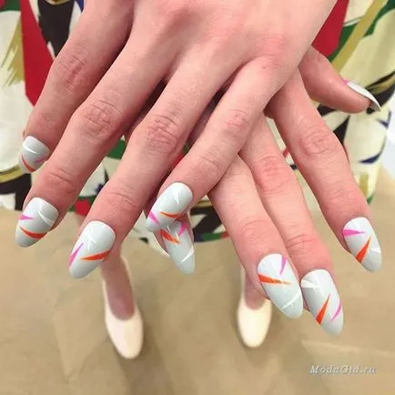Manikűr Fashion Nails 2017 fő tendenciákat és fotók